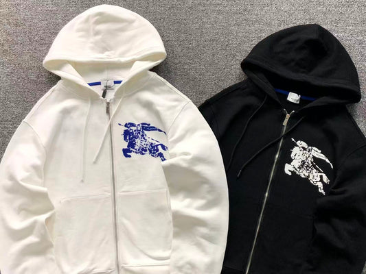 FELPA ZIP HOODIE BURBERRY