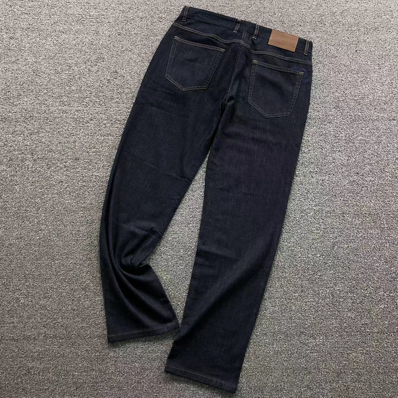 JEANS BURBERRY SCURO PANTALONI