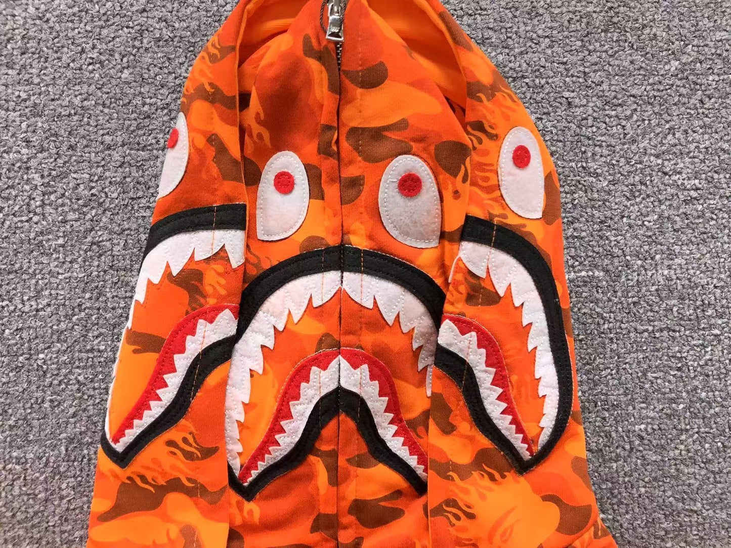 FELPA ZIP BAPE HOODIE