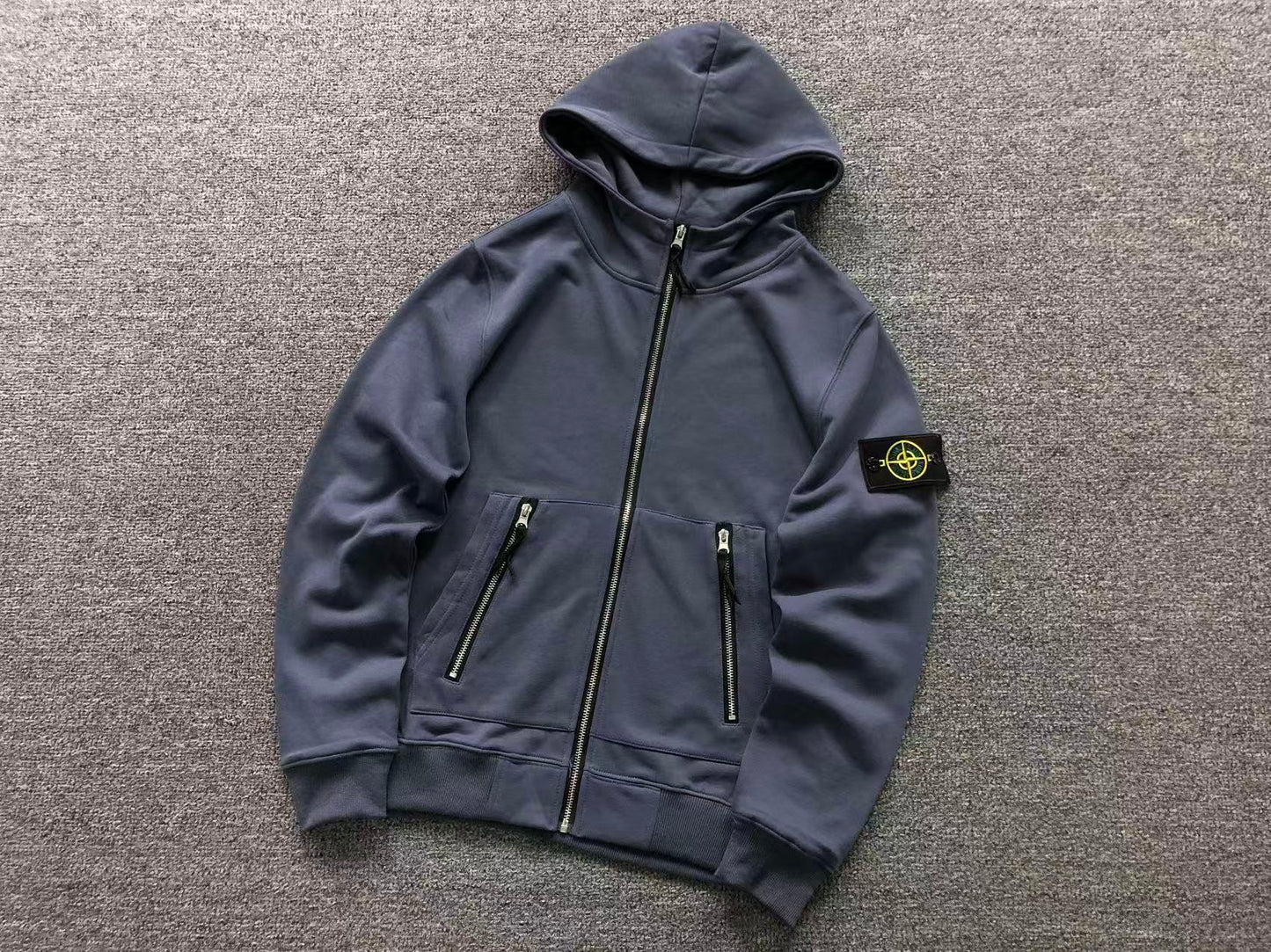 FELPA ZIP HOODIE STONE ISLAND
