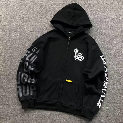 FELPA ZIP HOODIE TRAPSTAR