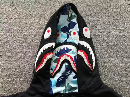 FELPA ZIP BAPE HOODIE