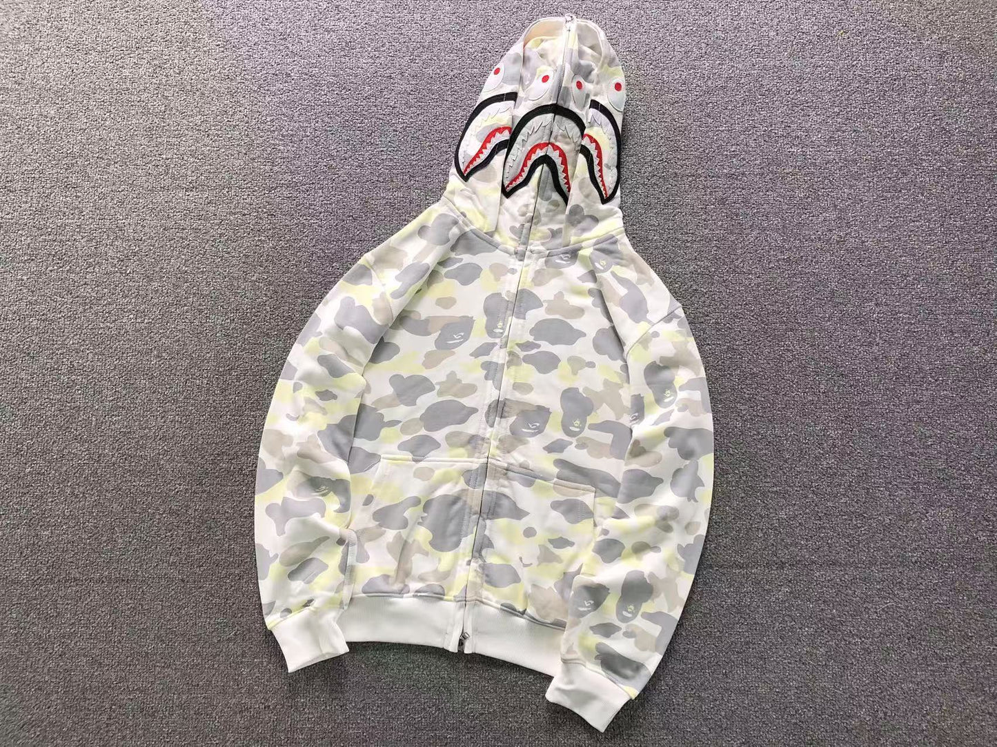 FELPA ZIP BAPE HOODIE