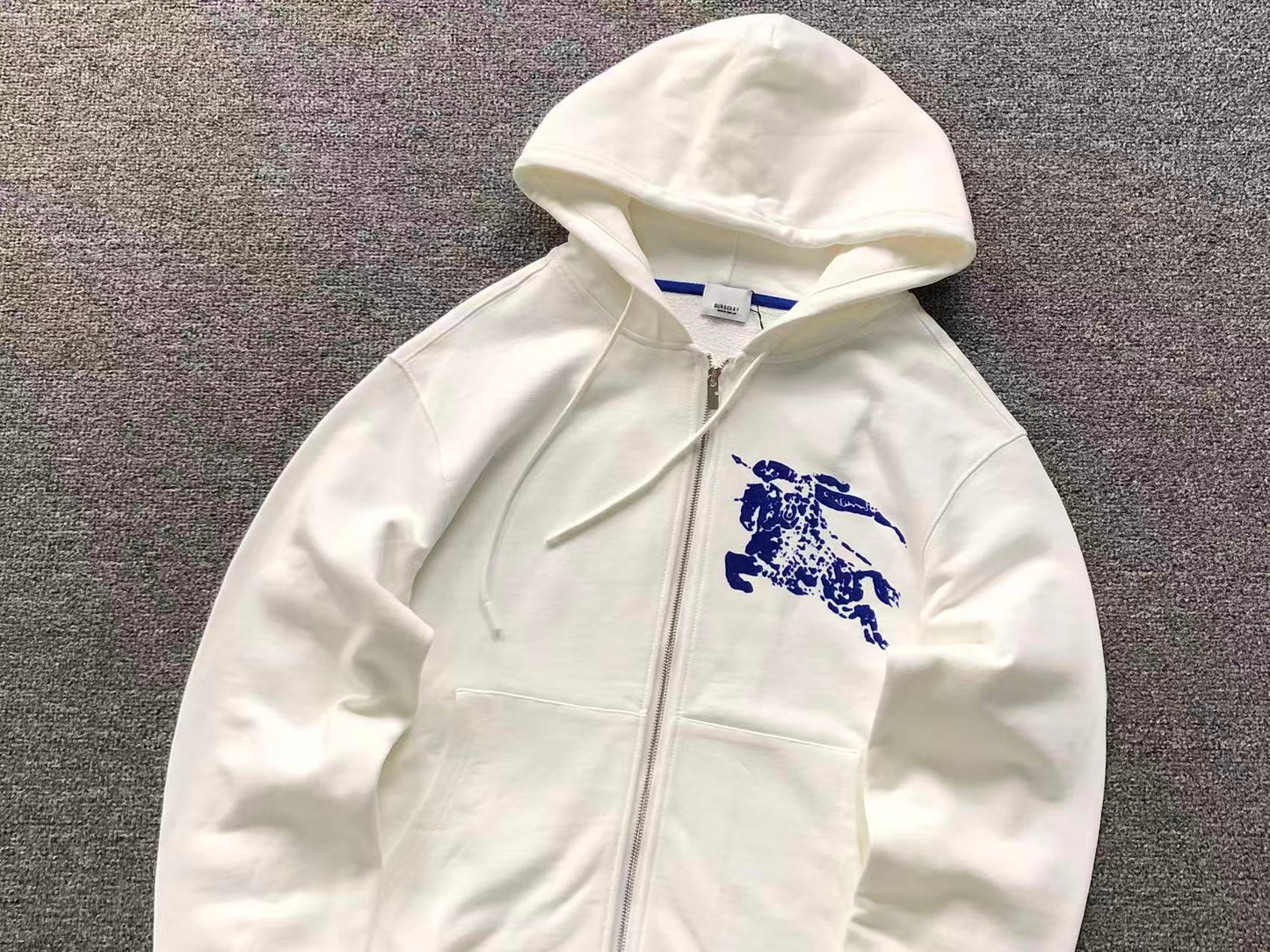 FELPA ZIP HOODIE BURBERRY