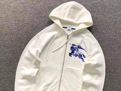 FELPA ZIP HOODIE BURBERRY