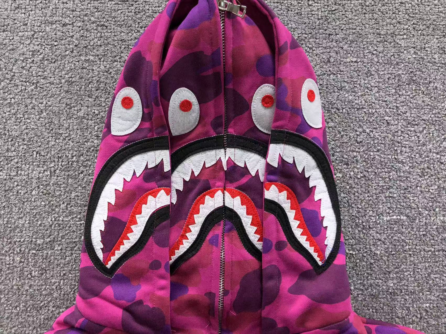 FELPA ZIP BAPE HOODIE