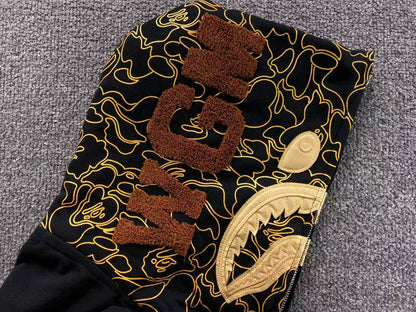 FELPA ZIP BAPE HOODIE