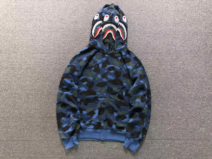 FELPA ZIP BAPE HOODIE