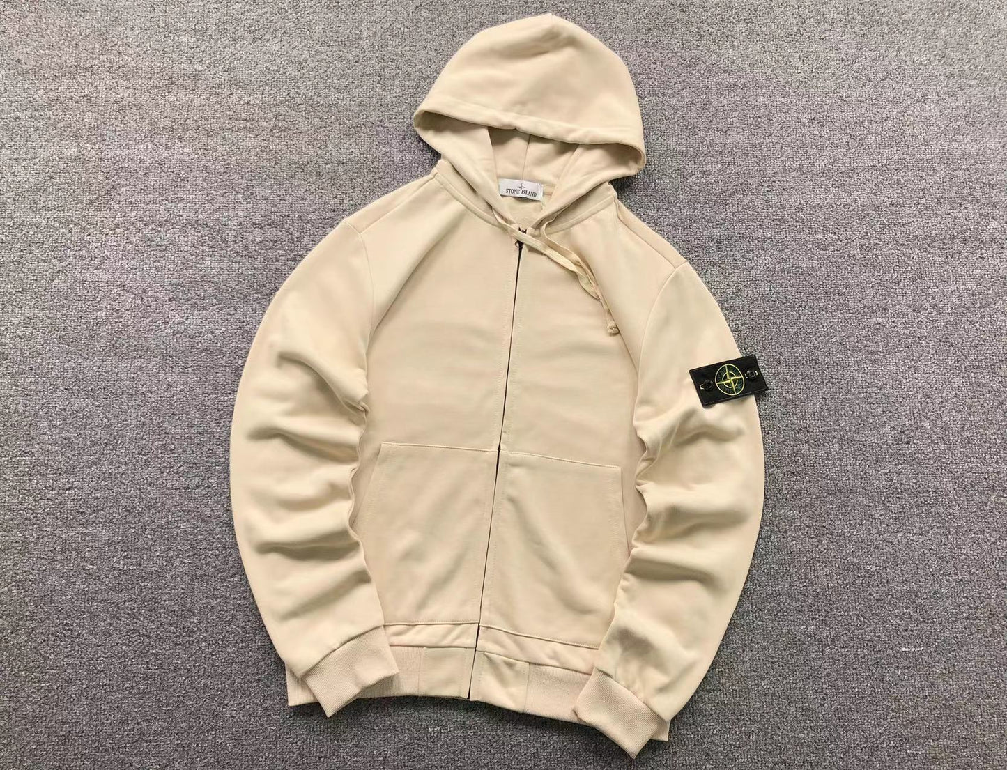 FELPA ZIP HOODIE STONE ISLAND