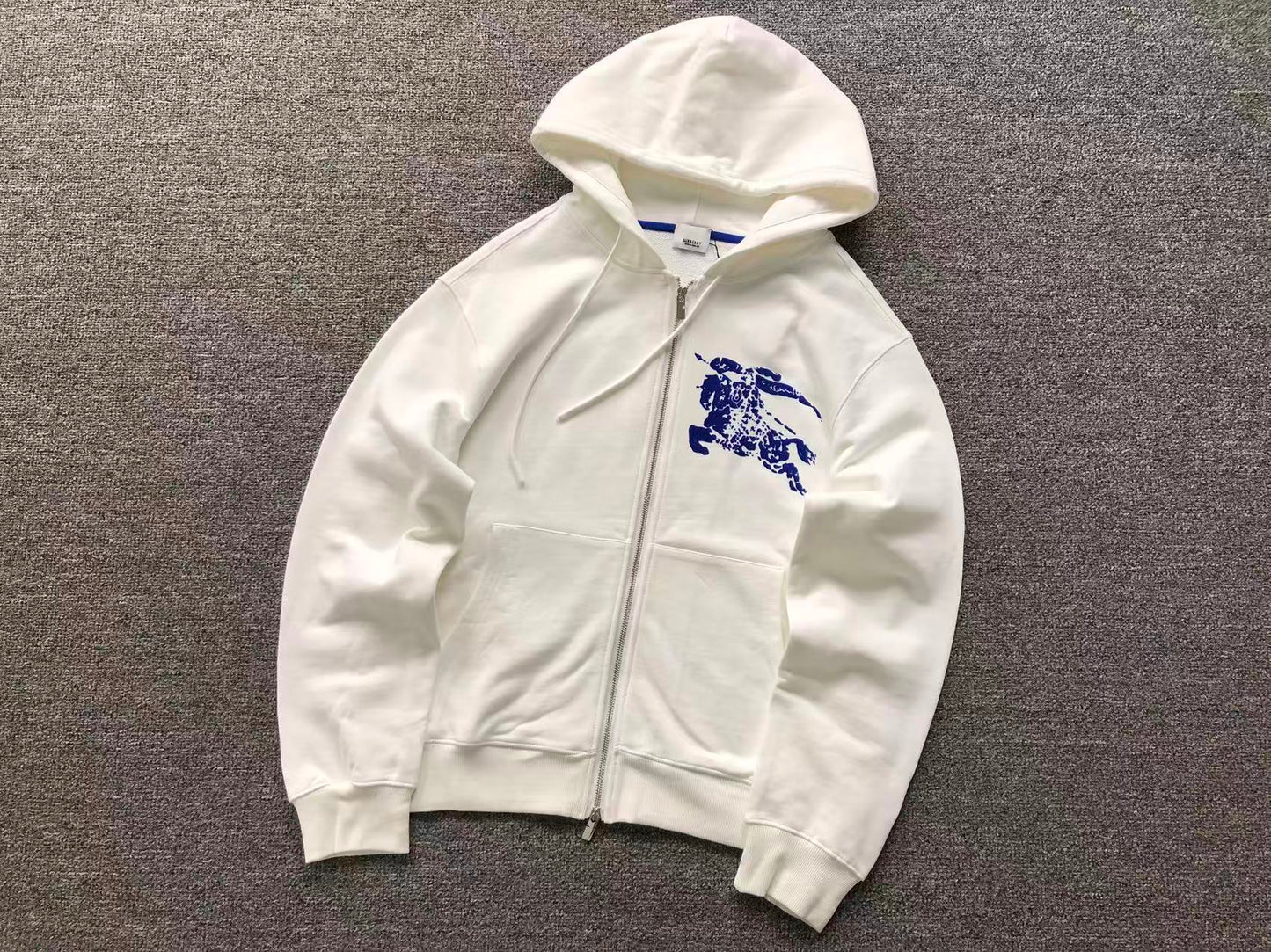 FELPA ZIP HOODIE BURBERRY