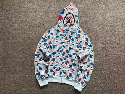 FELPA ZIP BAPE HOODIE