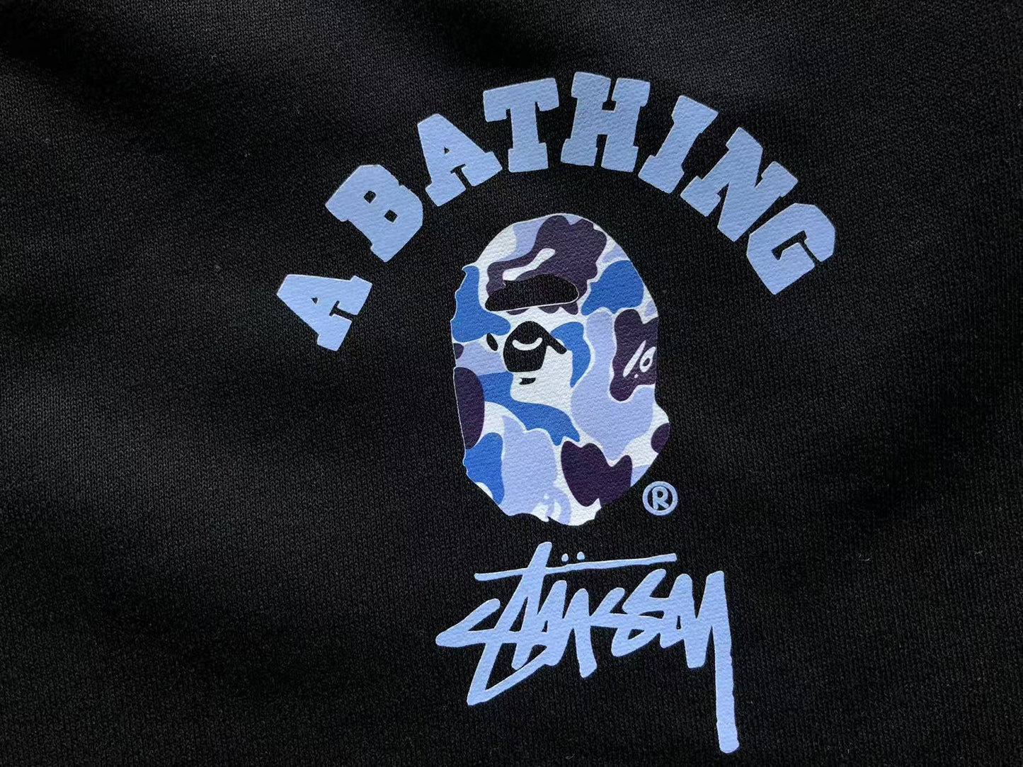 PANTALONCINI BAPE x STUSSY