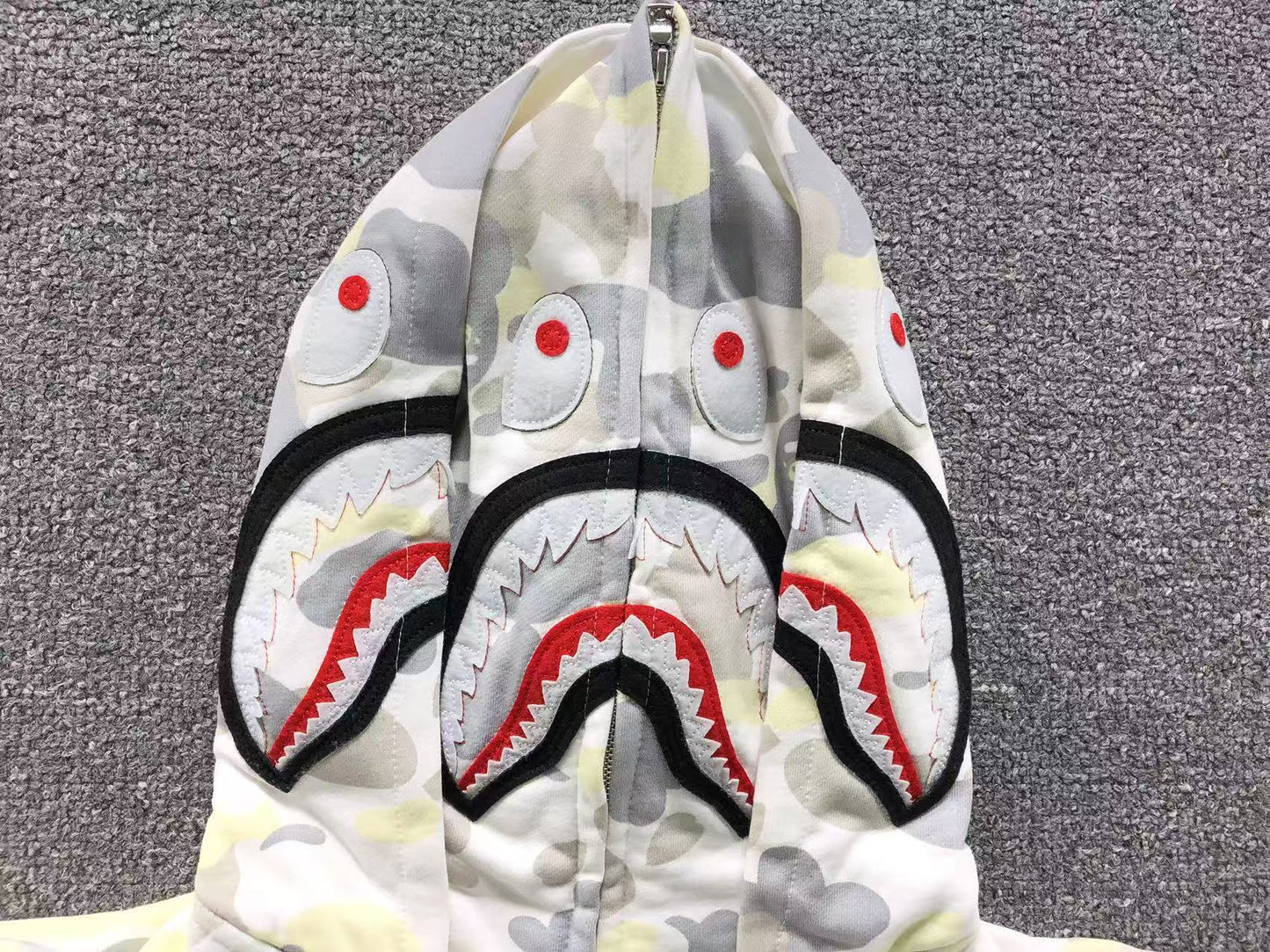 FELPA ZIP BAPE HOODIE