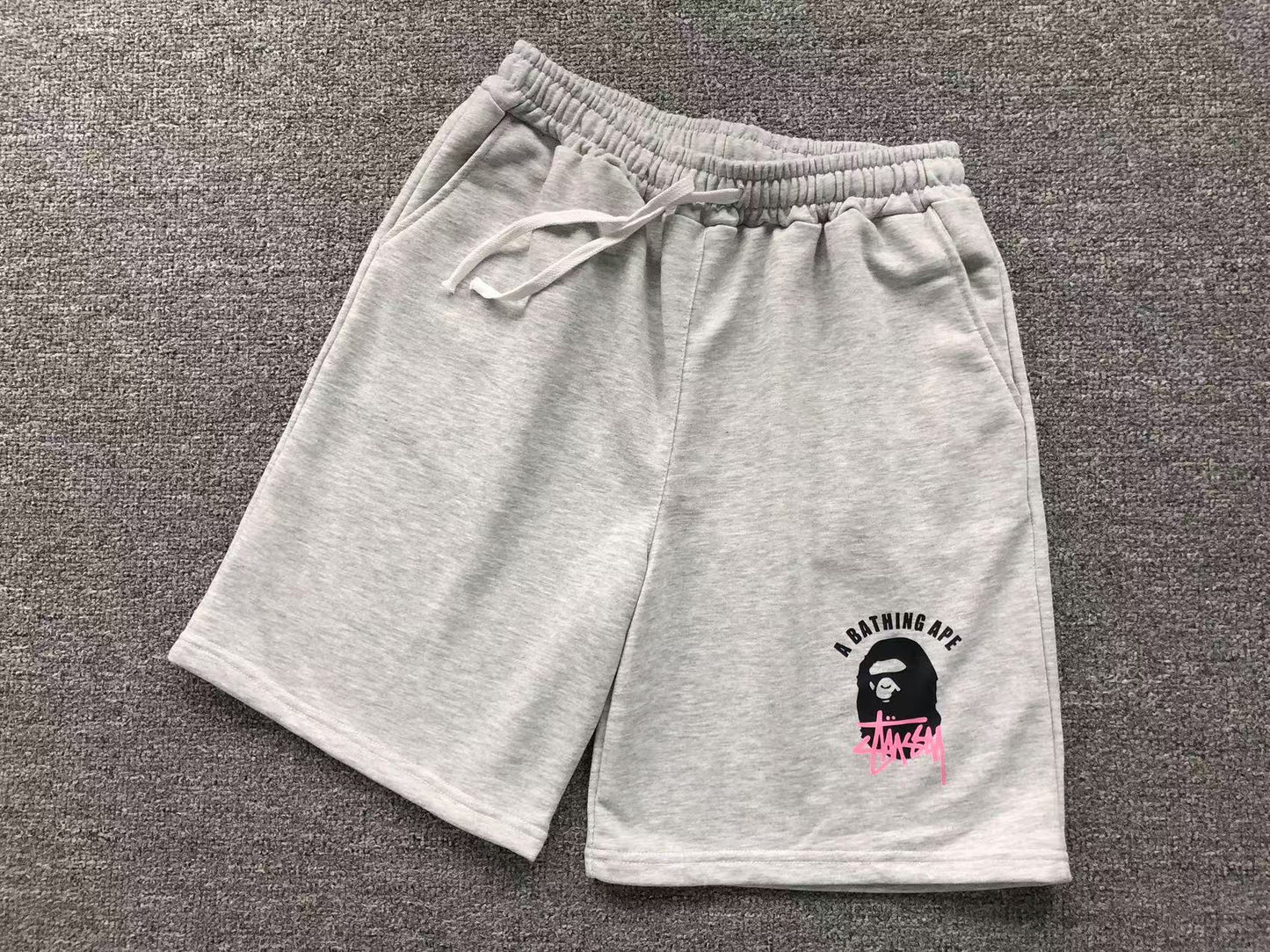 PANTALONCINI BAPE x STUSSY