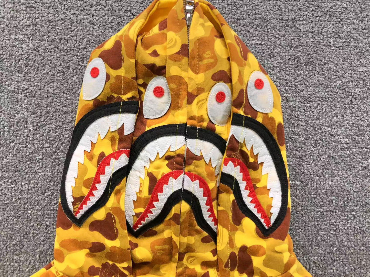 FELPA ZIP BAPE HOODIE