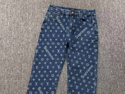 JEANS LV x SUPREME