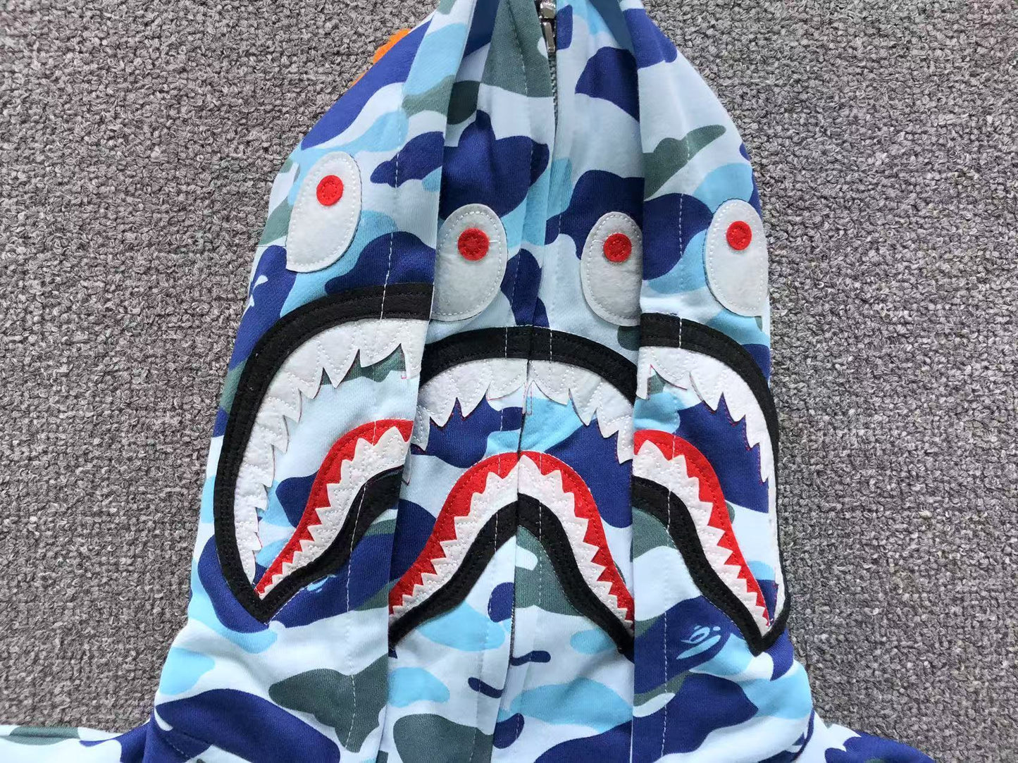 FELPA ZIP BAPE HOODIE