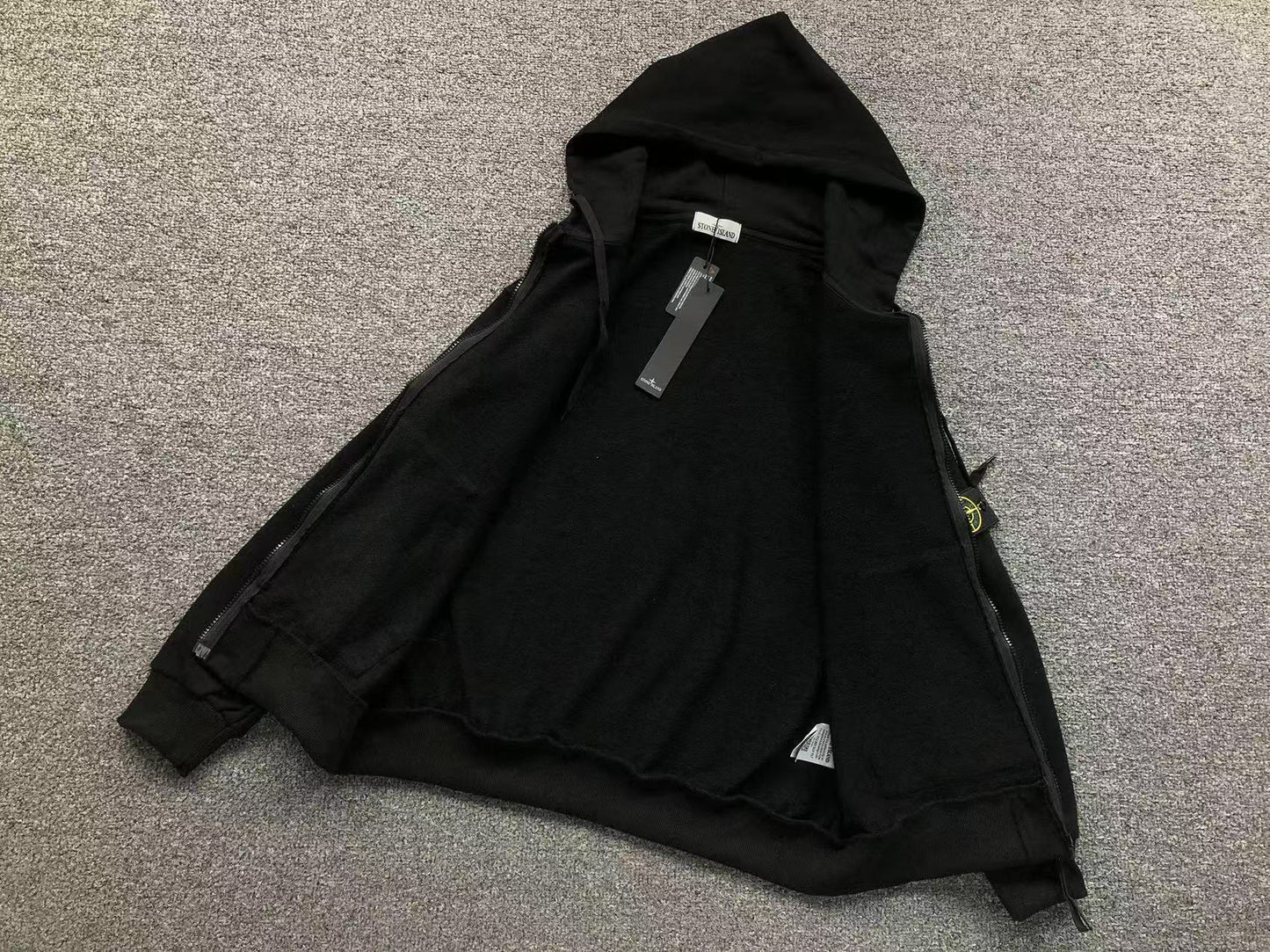 FELPA ZIP HOODIE STONE ISLAND