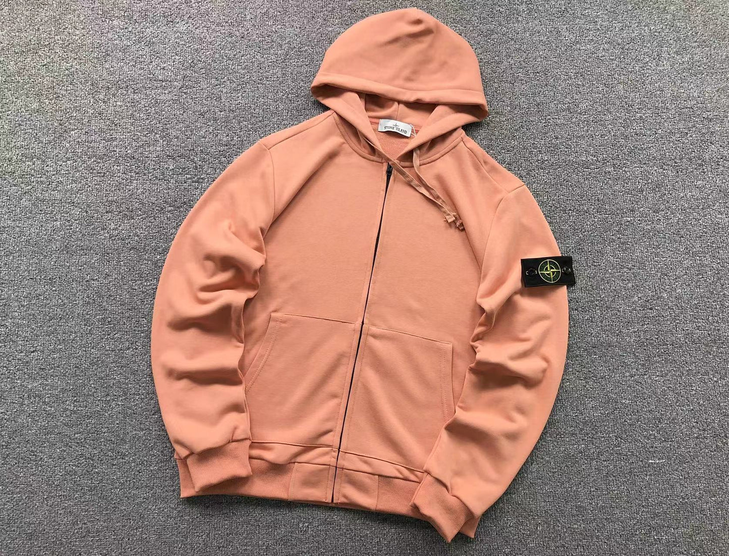 FELPA ZIP HOODIE STONE ISLAND