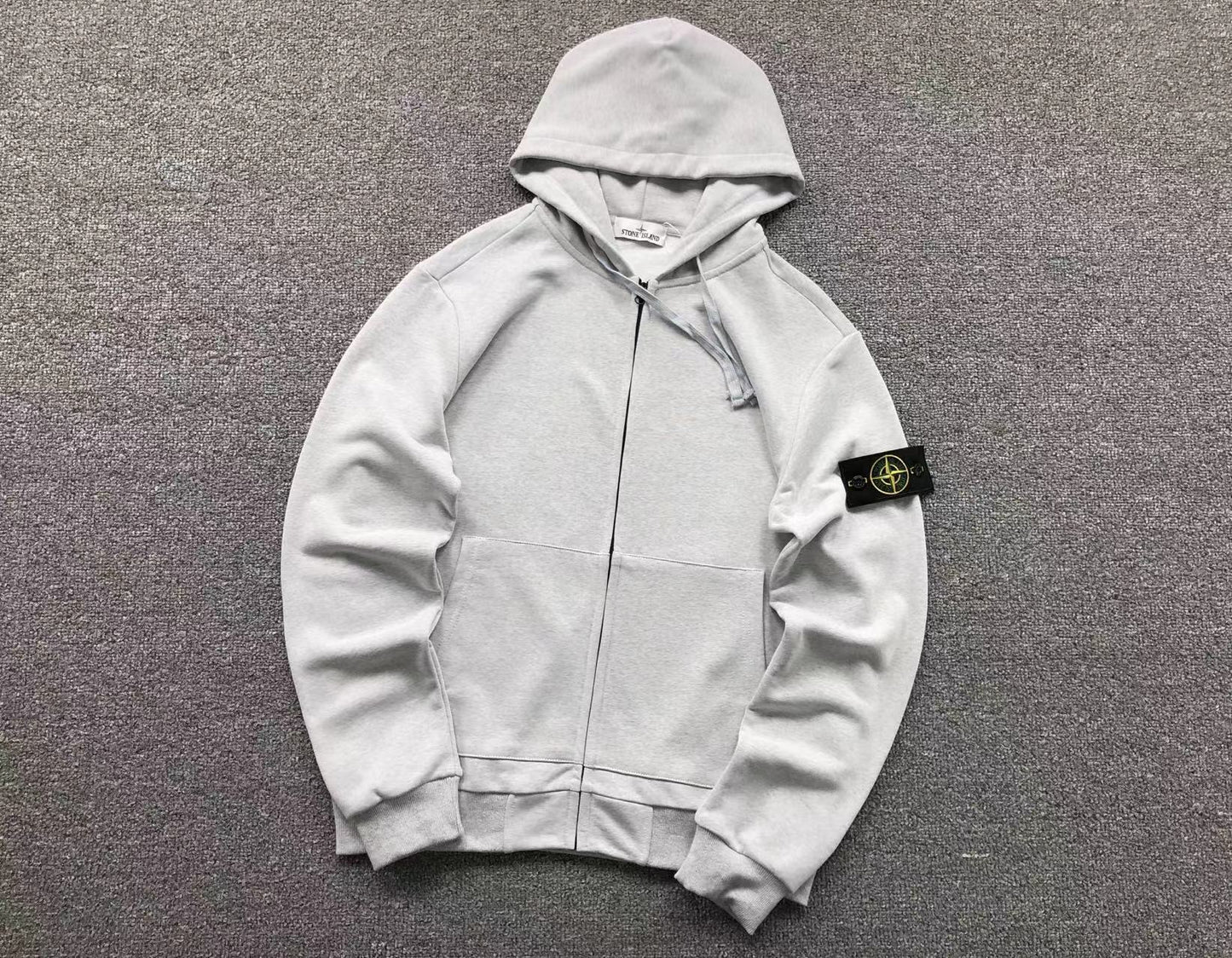 FELPA ZIP HOODIE STONE ISLAND