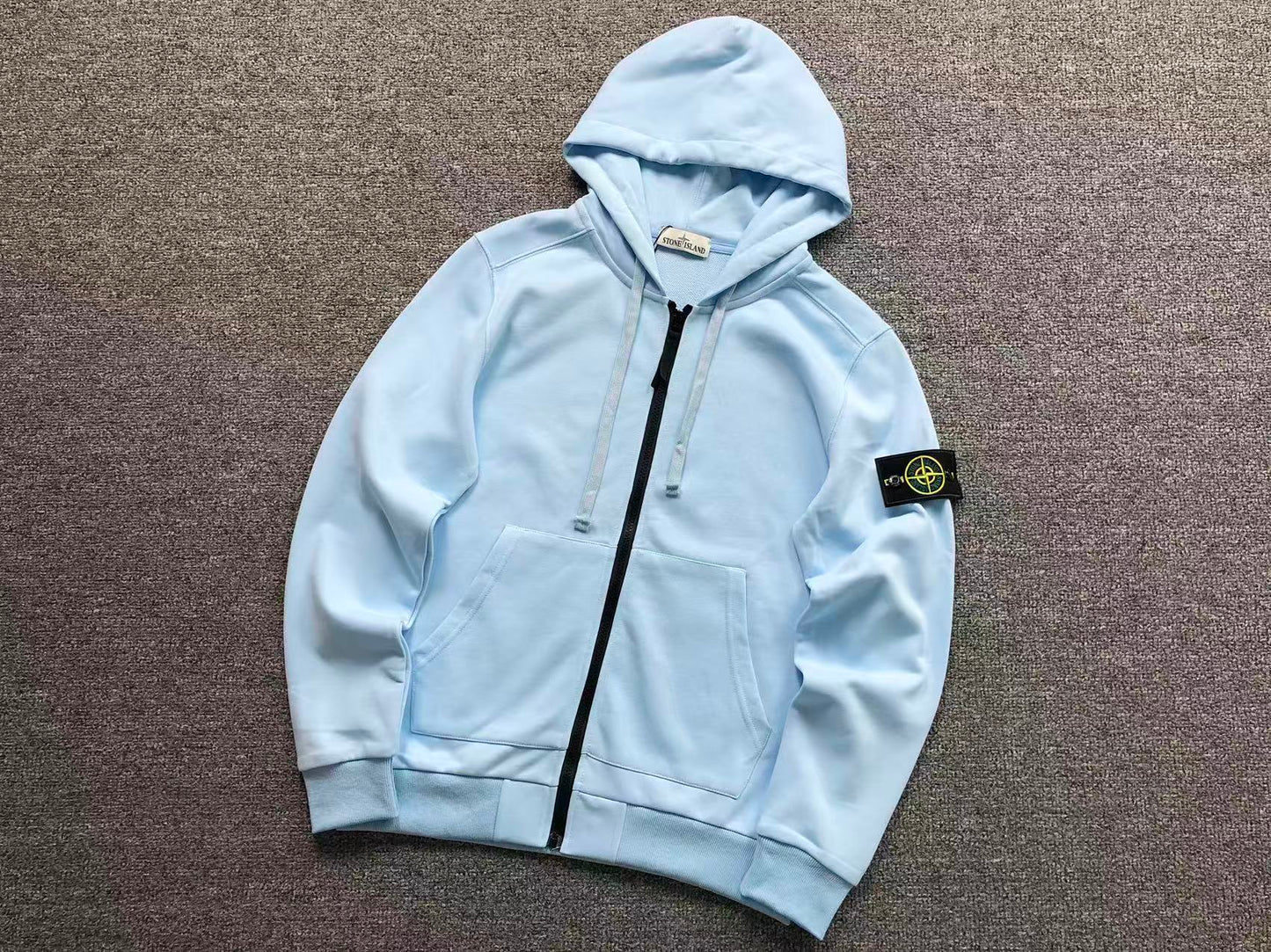 FELPA ZIP HOODIE STONE ISLAND