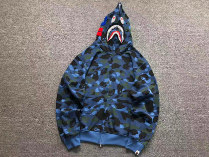 FELPA ZIP BAPE HOODIE