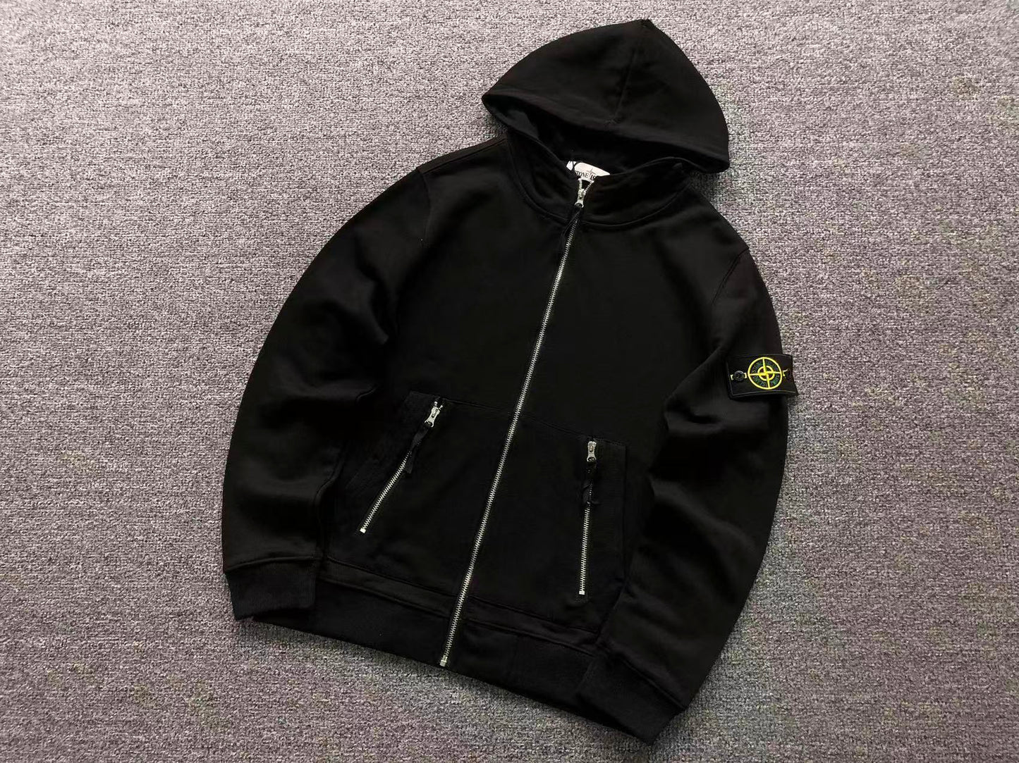 FELPA ZIP HOODIE STONE ISLAND