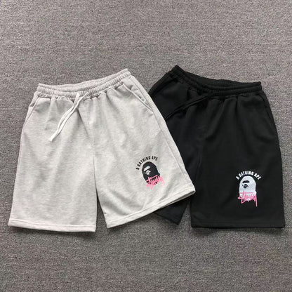 PANTALONCINI BAPE x STUSSY