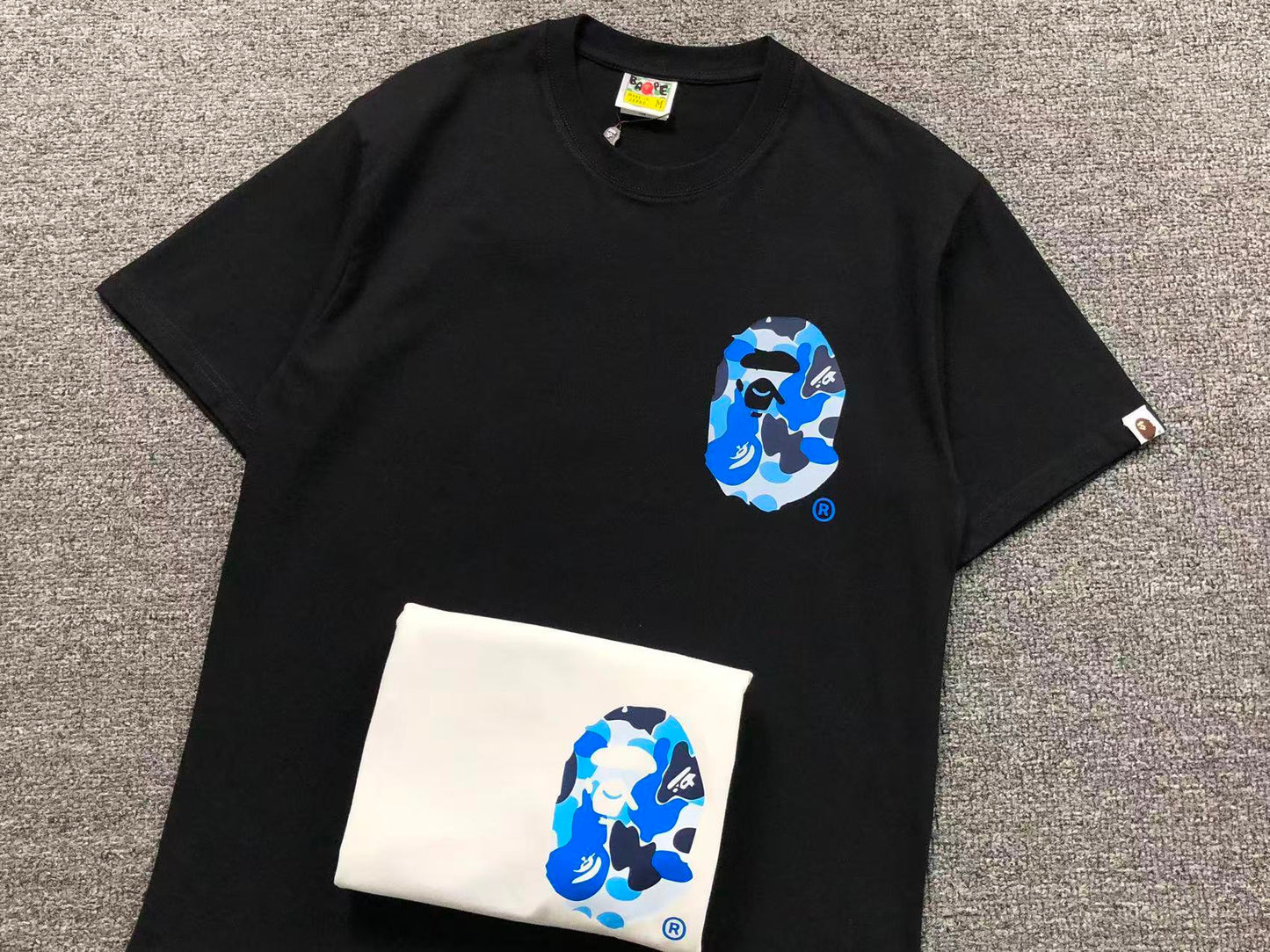 T-SHIRT BAPE x STUSSY