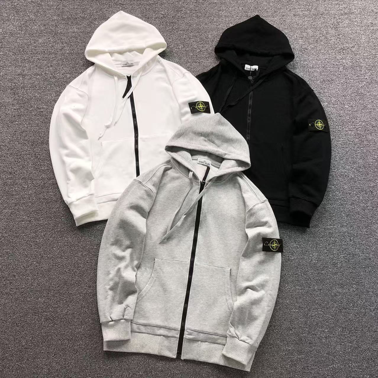 FELPA ZIP HOODIE STONE ISLAND
