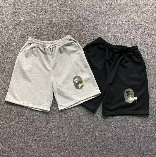 PANTALONCINI BAPE x STUSSY