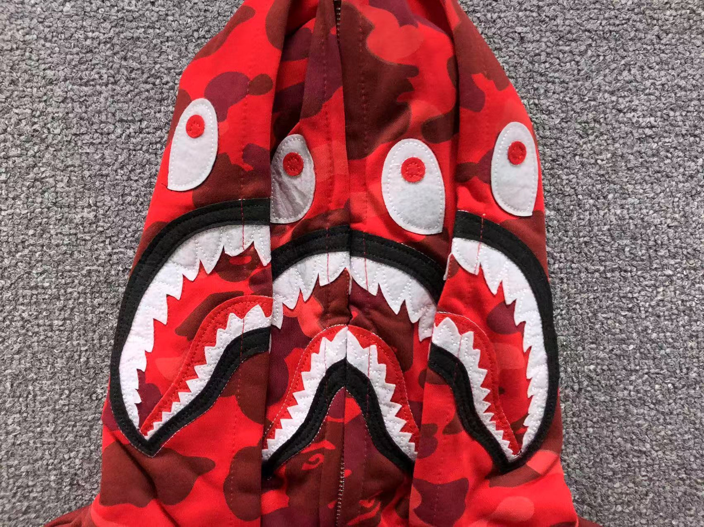 FELPA ZIP BAPE HOODIE