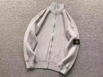 MAGLIONE ZIP STONE ISLAND