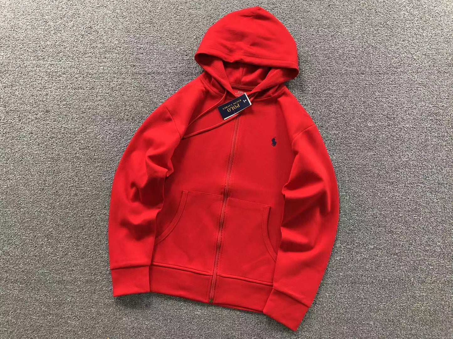 FELPA ZIP HOODIE RALPH LAUREN TUTA