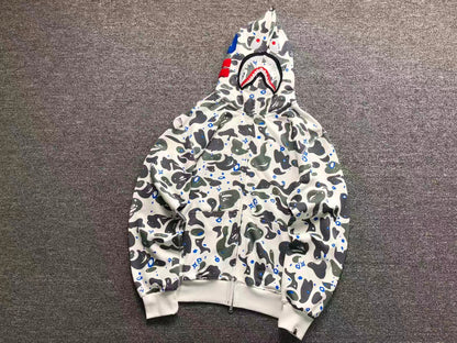 FELPA ZIP BAPE HOODIE