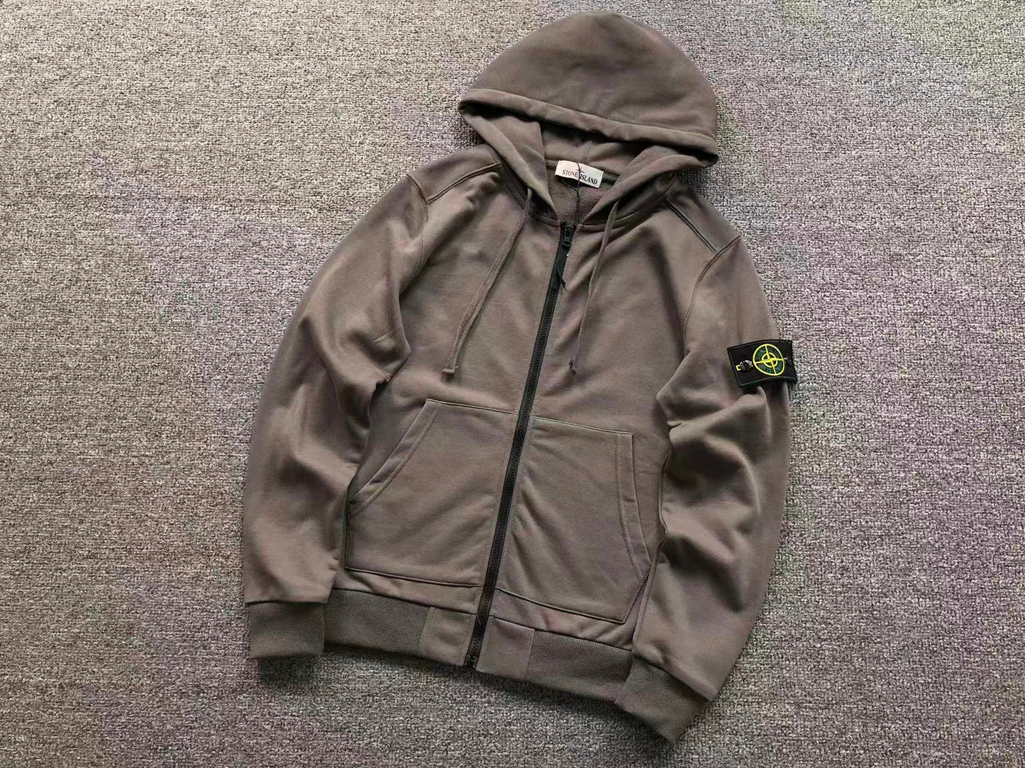 FELPA ZIP HOODIE STONE ISLAND