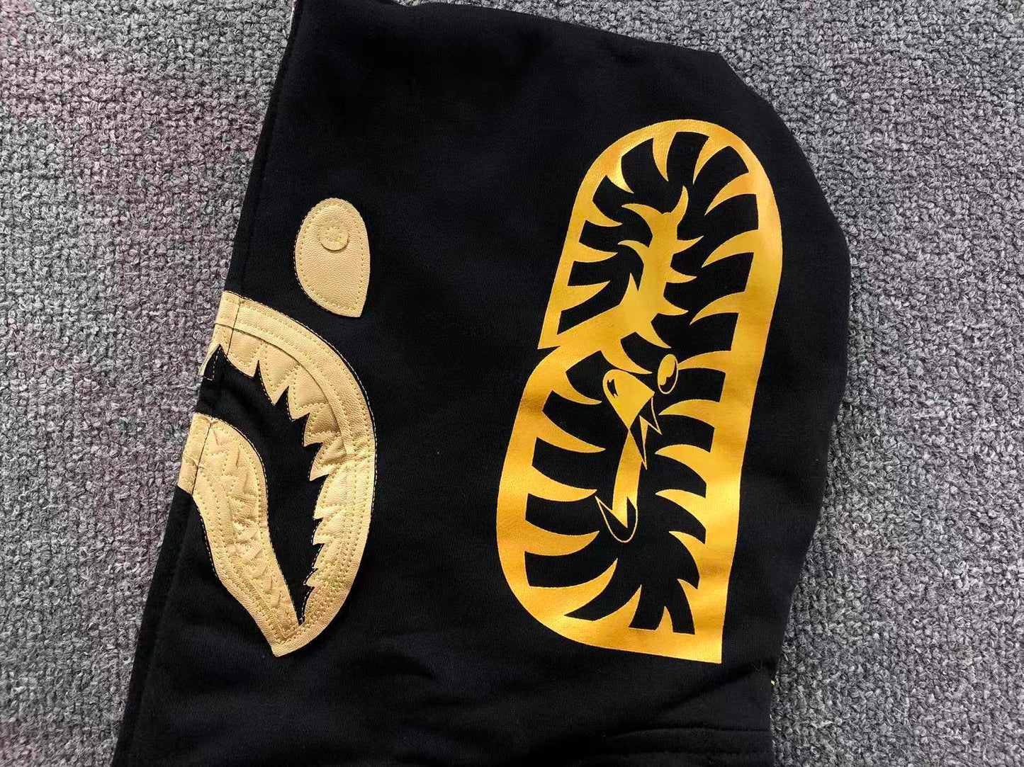 FELPA ZIP BAPE HOODIE