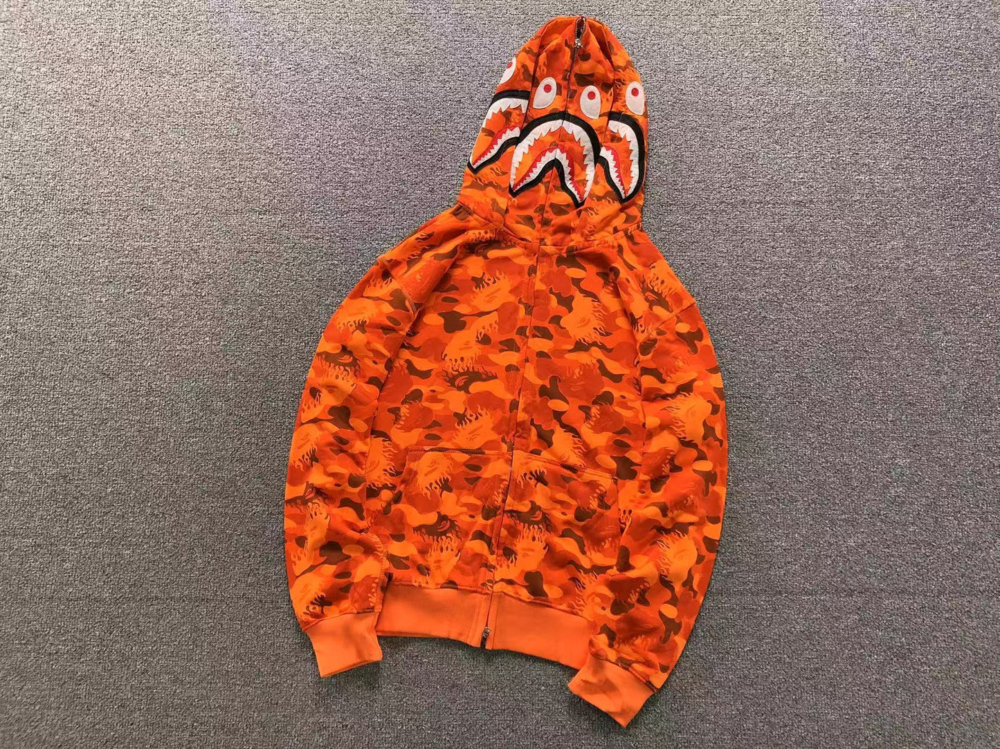 FELPA ZIP BAPE HOODIE