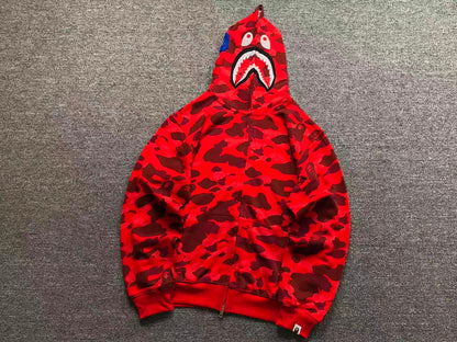 FELPA ZIP BAPE HOODIE