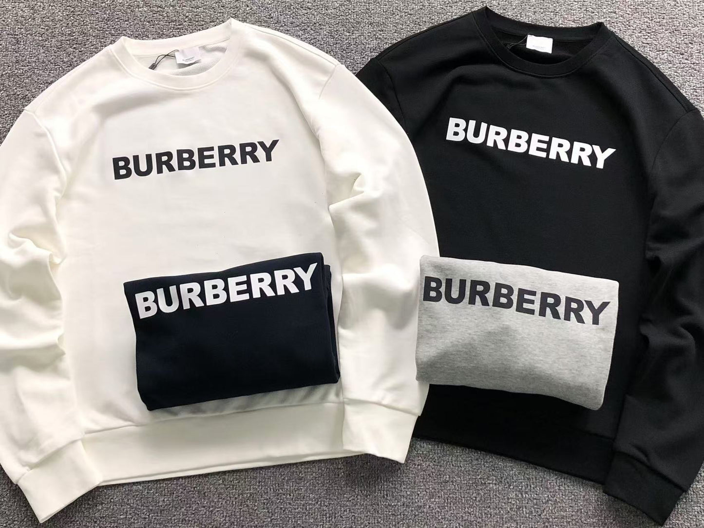 FELPA CREWNECK BURBERRY