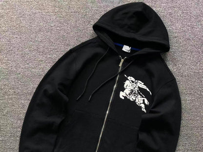 FELPA ZIP HOODIE BURBERRY