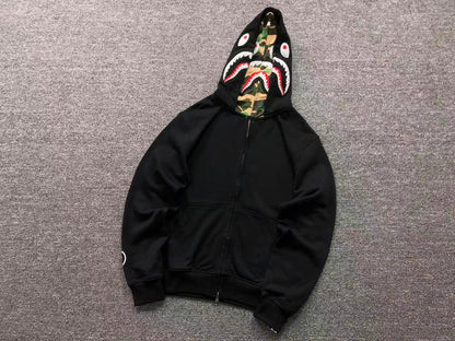 FELPA ZIP BAPE HOODIE