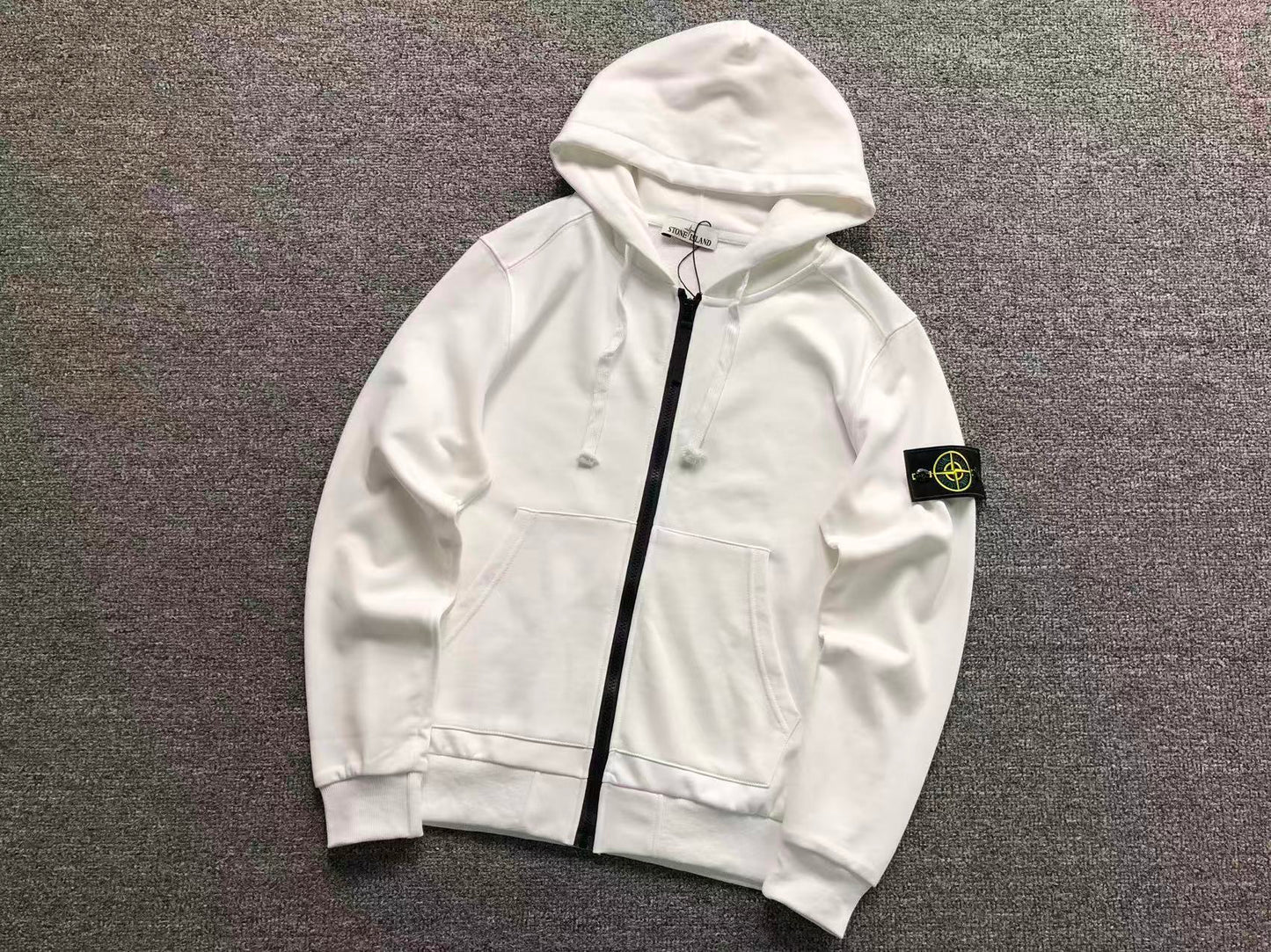 FELPA ZIP HOODIE STONE ISLAND